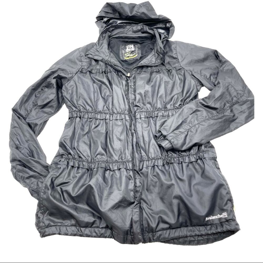 Avalanche windbreaker black women's size MEDIUM